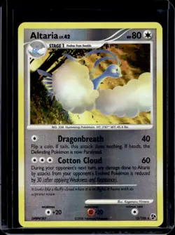 2008 Pokemon Diamond & Pearl Great Encounters Altaria Reverse Holo #12/106 - Image 1