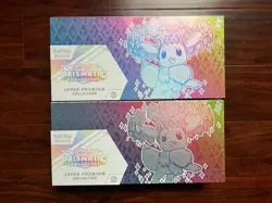 Pokemon TCG Prismatic Evolution Super Premium Collection Box SPC Sealed Lot of 2 - Image 1
