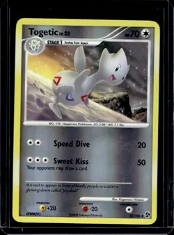 2008 Pokemon Diamond & Pearl Great Encounters Togetic Reverse Holo #55/106 - Image 1