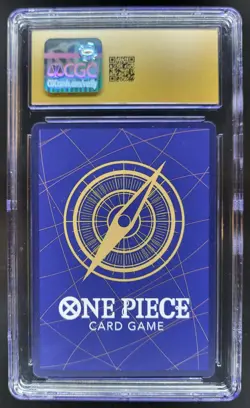 2024 ONE PIECE CCG MONKEY D. LUFFY PURPLE PROMO P-041 CGC 10 PRISTINE B PT - Image 2