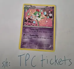 HOLOFOIL Kirlia card - Legendary Treasures - Pokemon TCG - Near Mint NM - TCG $6 - Image 1