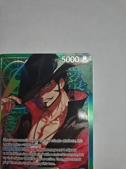 One Piece TCG OP14-020 Dracule Mihawk Leader Alt Art AA Card Game CCG English - Image 3