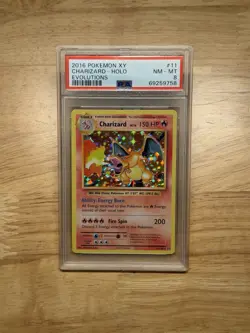 The Pokemon Company Charizard Evolutions 11/108 Holo Rare PSA 8 Pokemon Card - Image 1