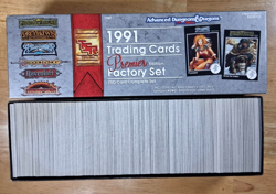 1991 Dungeon & Dragon Trading Cards Complete Set 750 cards - TSR 1067 - Image 2