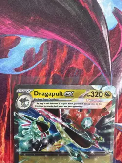 Pokemon TCG S&V Prismatic Evolutions Double Rare Holo Card Dragapult EX 73/131 - Image 2