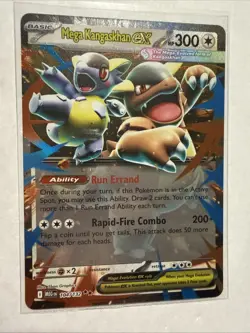 Mega Kangaskhan ex 104/132 ME01: Mega Evolution NM Pokemon Card TCG - Image 1