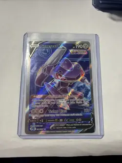 Pokemon TCG Genesect v Fusion Strike Holo Card 255/264 Full Art Ultra Rare - Image 1