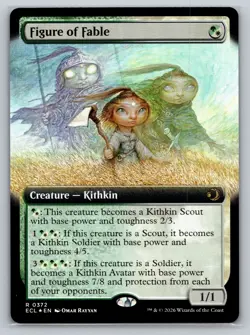 Figure of Fable (Extended Art) Lorwyn Eclipsed Foil - Image 1