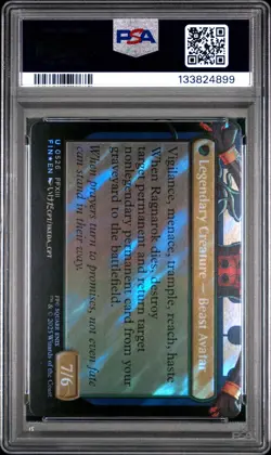 2025 MTG FINAL FANTASY #0526 FANG, FEARLESS L'CIE PSA 10 - Image 2