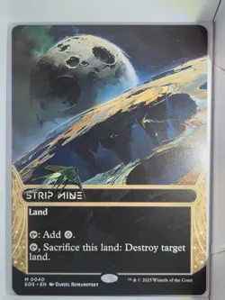 Strip Mine (Borderless) - M40 - MTG - Edge of Eternities: Steller Sights (EOS) - Image 1