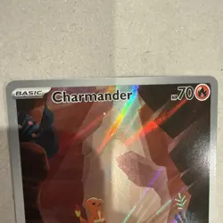 Pokemon TCG Charmander 168/165 Sv: Scarlet & Violet 151 Holo NM - Image 3