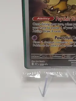 Pokemon TCG Alakazam #9 ETB Black Star Promo Sealed Mega Evolutions - NM - Image 5