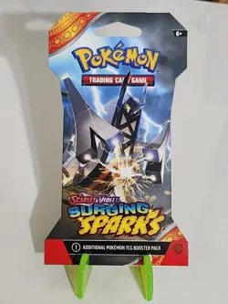 Pokemon Scarlet & Violet Surging Sparks Sleeved Booster Pack – Sealed 820650853258 - Image 1