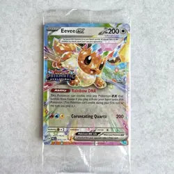 Eevee ex 075/131 Surprise Box Stamped Promo Prismatic Evolutions Sealed - Image 1