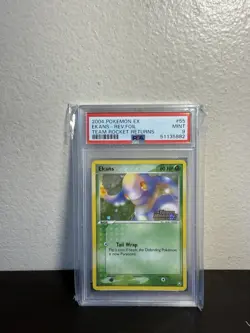 Ekans Reverse Holo 55/109 Team Rocket Returns Pokemon Card 2004 Stamped PSA 9 - Image 1
