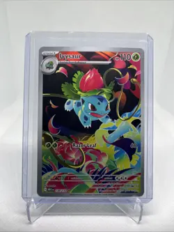 Ivysaur Illustration Rare IR 134/132 Mega Evolution Pokemon TCG English NM/M - Image 1