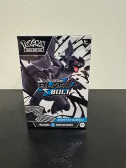 Factory Sealed Pokemon TCG: Scarlet & Violet Black Bolt Booster Bundle - Image 1