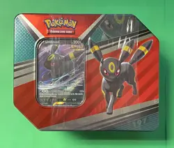 POKEMON TCG UMBREON V HEROES TIN SPRING 2022 (5 BOOSTER PACKS + PROMO) - Image 1