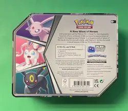 POKEMON TCG UMBREON V HEROES TIN SPRING 2022 (5 BOOSTER PACKS + PROMO) - Image 2