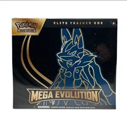 Mega Evolution Pokemon ETB Lucario - New Sealed Direct from Pokemon Vendor 10/10 - Image 1