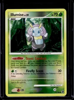 2008 Pokemon Diamond & Pearl Great Encounters Illumise Reverse Holo #71/106 - Image 1