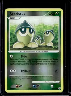 2007 Pokemon Diamond & Pearl Seedot Reverse Holo #97/130 - Image 1