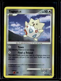 2008 Pokemon Diamond & Pearl Great Encounters Togepi Reverse Holo #88/106 - Image 1