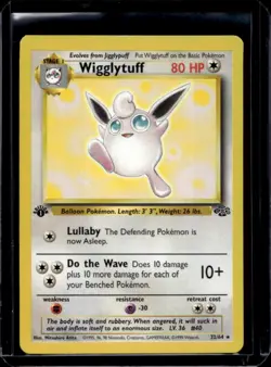 1999 Pokemon Jungle 1st Edition Wigglytuff #32/64 - Image 1
