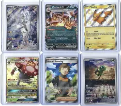Pikachu 131 Pokemon Holo Lot of 6 (charizard 196, Reshiram 167, Vileplume Gx 4) - Image 1