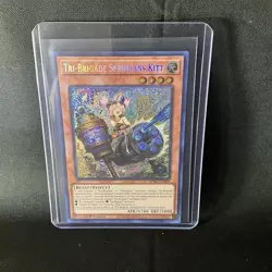 🔥 Yu-Gi-Oh! Tri-Brigade Springans Kitt BPRO-EN025 Secret Rare NM 🔥 - Image 1