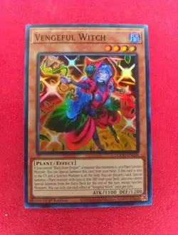Yugioh Doom of Dimensions - Vengeful Witch - Super Rare - DOOD-EN004 - Image 1