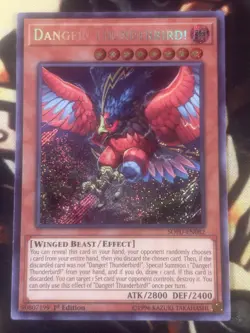 Yugioh: Danger! Thunderbird! - SOFU-EN082 - Secret Rare - 1st Edition LP - Image 1