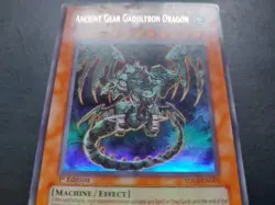 Yugioh - Ancient Gear Gadjiltron Dragon SD10-EN001 Ultra Rare 1st Edition - Image 5