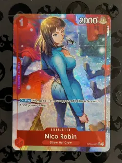 Nico Robin OP05-010 Full Art PRB-01 Premium The Best- One Piece, English NM - Image 1
