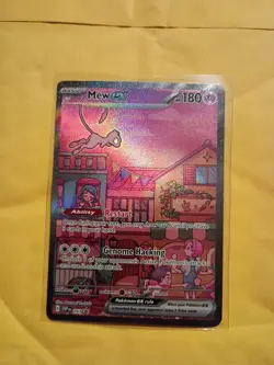 Mew EX 053 Scarlet & Violet Promo Holo Pokemon TCG Card - Image 2