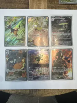 Lot Of 6 Pokemon TCG Set Illustration Rare Foil Cards Assortment Collection NEW - Image 1