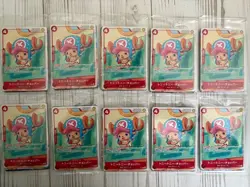 10 Packs One Piece Mcdonald's 2025 Promo Card Game Japanese Sealed DDP - Image 1