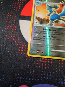 Lucario 53/127 Platinum Reverse Holo Pokemon TCG Card - Image 4