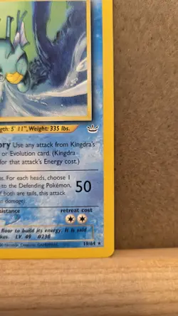 Kingdra Neo Revelation 12/115 rare non-holo LP - ungraded Pokemon Card - Image 5