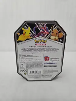 2020 Nintendo Pokemon V Powers Tin Trading Card Game Pikachu V Tin - Image 3