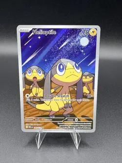 Helioptile 143/132 NM Pokemon Card TCG Mega Evolution - Image 1