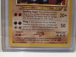 Pokemon Machamp BLACK STAR 43 - WOTC PROMO CARD - POKEMON LEAGUE 2002 - Image 3