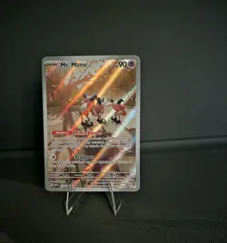 Mr. Mime 179/165 Sv: Scarlet & Violet 151 Holo Full Art Pokemon Card - Image 1