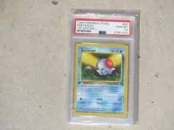 1999 POKEMON FOSSIL TENTACOOL 1ST EDITION CARD #56 GRADED PSA 10 POKEMON - Image 1