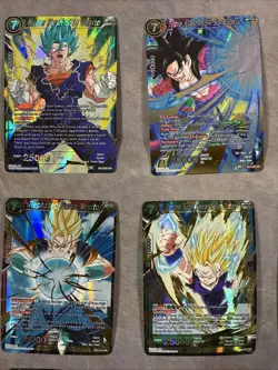 Dragon Ball Super Card Game Super Rare SR Lot Gold Foil Lot Of 24 7 Energy DBZ - Image 2