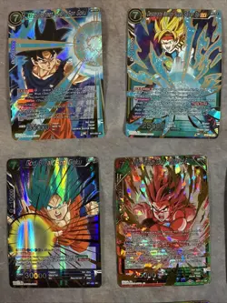 Dragon Ball Super Card Game Super Rare SR Lot Gold Foil Lot Of 24 7 Energy DBZ - Image 3