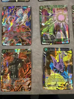 Dragon Ball Super Card Game Super Rare SR Lot Gold Foil Lot Of 24 7 Energy DBZ - Image 5