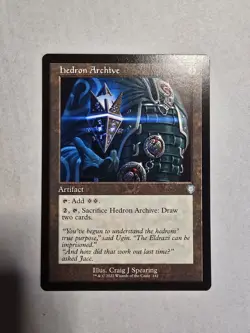 Hedron Archive - RETRO FRAME - MTG The Brothers' War: Commander - NM - Image 1