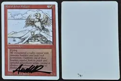 Signed MtG Magic Andi Rusu Artist Proof _ Revised _ ROC OF KHER RIDGES _ 1/100! - Image 1