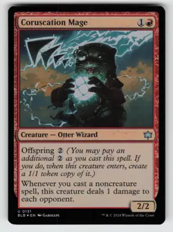 Coruscation Mage*Foil* BLB 131 NM - Image 1